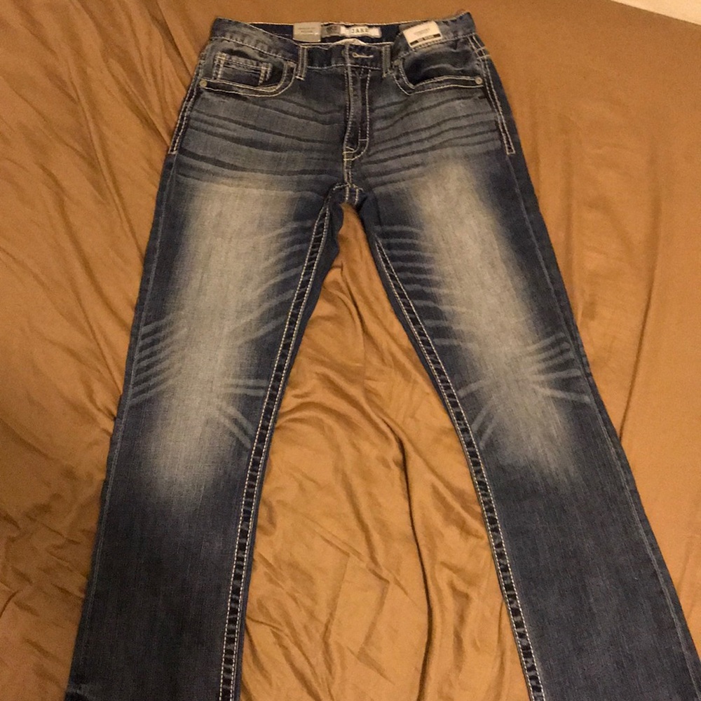 Men’s jeans from buckle never worn tags still on